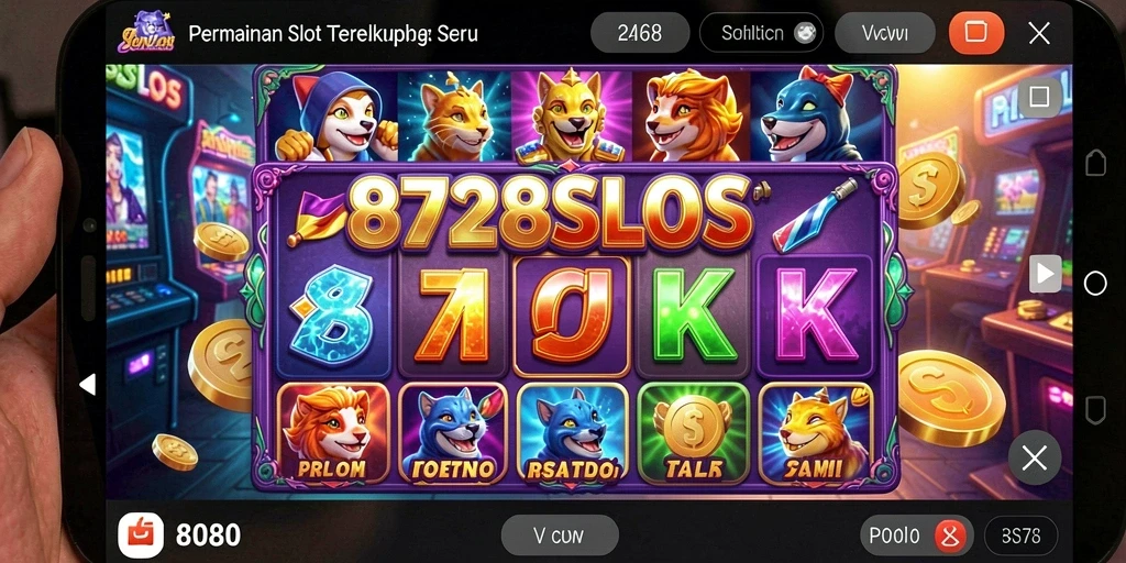 Tampilan permainan Slot 8728SLOTS dengan grafis yang menawan.