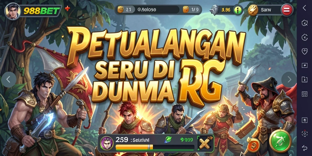 Tangkapan layar menampilkan aksi seru dalam gameplay RPG.
