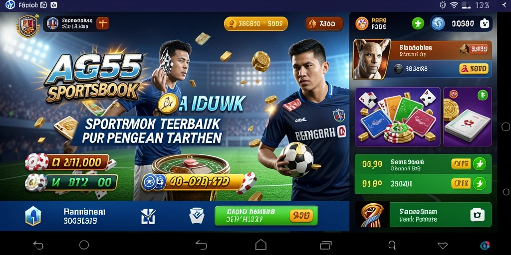 Tampilan screenshot utama ASG55 menampilkan pengalaman taruhan yang interaktif dan menarik.