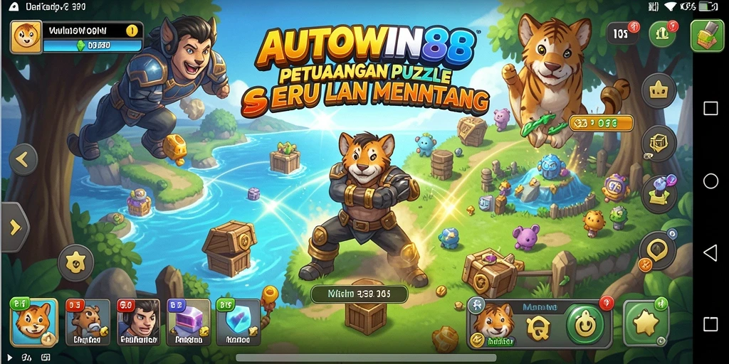 Tampilan gameplay <strong>AUTOWIN88</strong> yang penuh warna dan menarik.
