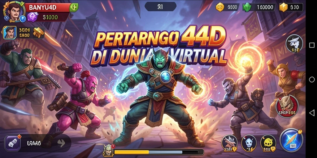 Tangkapan layar gameplay BANYU4D menunjukkan aksi pertarungan yang mendebarkan.