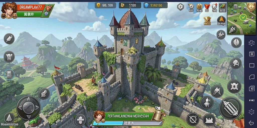 Tampilan gameplay DREAMPLAY77 yang seru dan menegangkan.