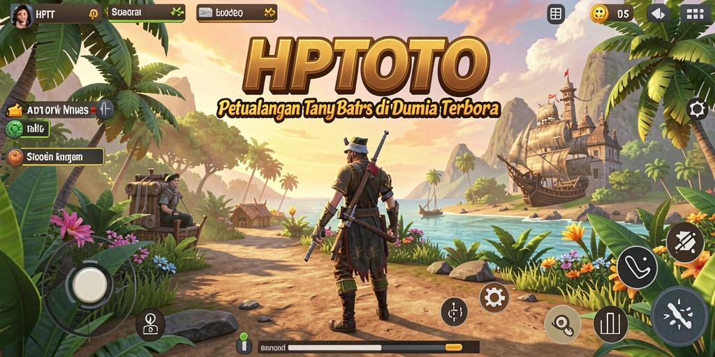 Tampilan menarik dari permainan HPTOTO di dunia terbuka.