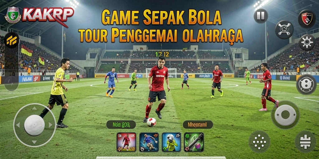 Tampilan gameplay KAKRP yang menarik dan penuh aksi.