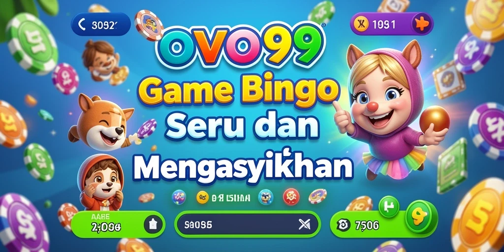 Tampilan gameplay seru OVO99 saat bermain Bingo.