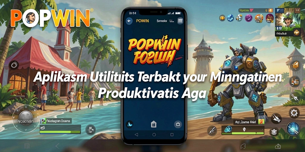 Tampilan antarmuka POPWIN yang modern dan intuitif