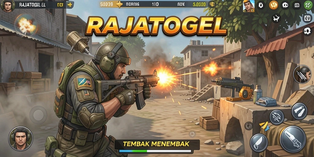 Tampilan gameplay RAJATOGEL yang intens dan mendebarkan.