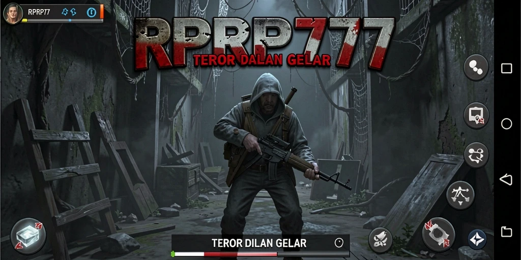Gameplay menakutkan di RPRP777 dengan suasana gelap dan menyeramkan.