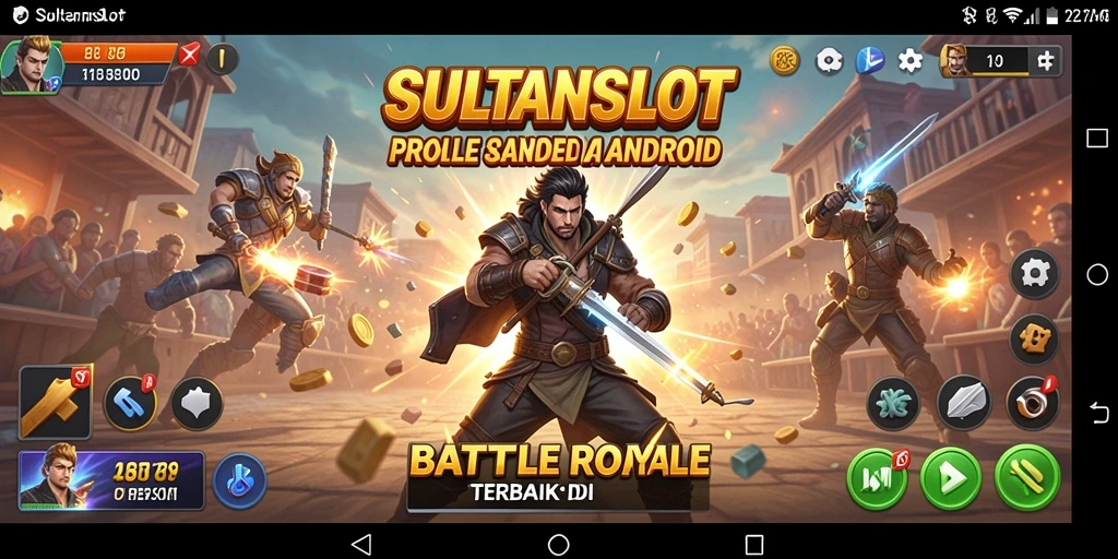 Gambaran menegangkan dari gameplay SULTANSLOT yang seru.