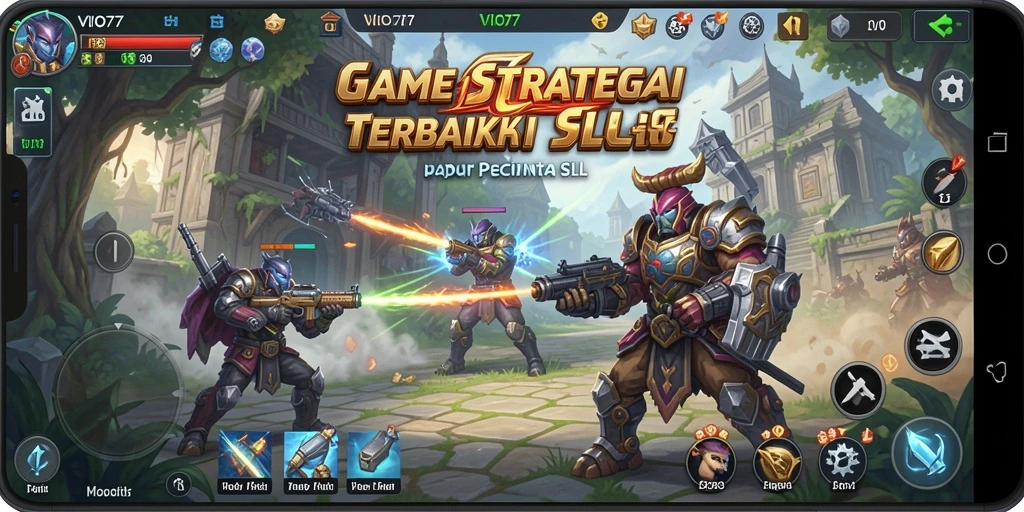 Tampilan gameplay VIO77 yang menegangkan dan mencengangkan.