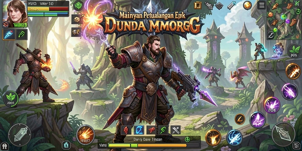 Gameplay seru di dunia fantasi WDBOS.