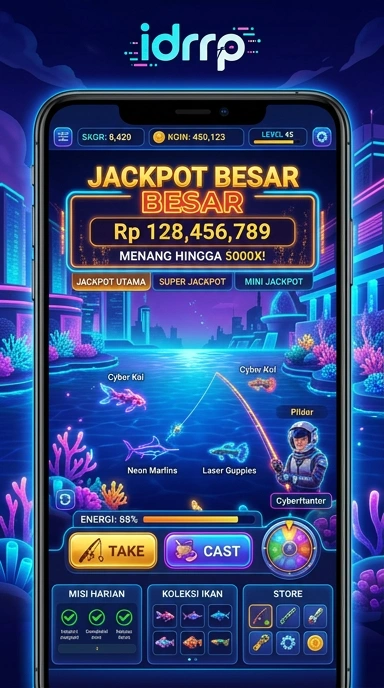 Tampilan utama aplikasi idrrp yang bersih dan modern.